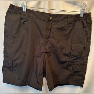 5.11 Tactical Men’s Size 42 Taclite Pro Ripstop Shorts Black Cargo‎ Style 73287